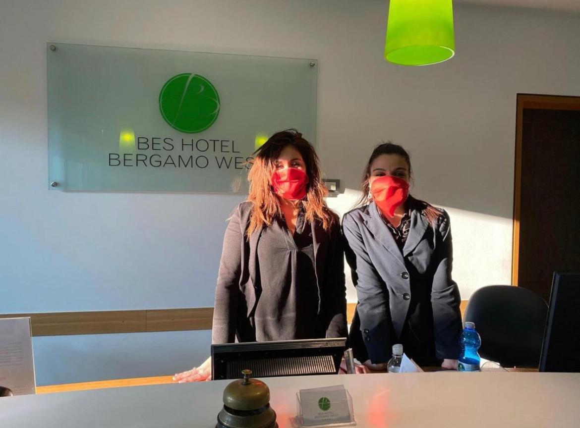 Bes Hotel Bergamo Ovest Mozzo Esterno foto